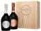 Champagne Laurent-Perrier Cuvée Rosé Brut und Champagne Blanc de Blancs in Holzkist - limitierte Auflage (2x0,75l)