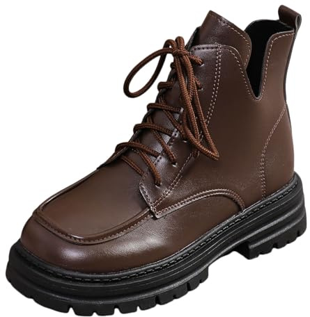 Bottine Femme Talon, Chaussure Femme Imperméable Talon Bottine Botte Chaude Automne Hiver Bottes De Pluie Chaussure Semi-Hautes Confortable Bottes Caoutchouc Santiag Casual Mode Jean Bootcut