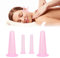 Ventosa Celulitis,Ventosas Masaje,Ventosas Faciales,Ventosa Anticelulitica,Ventosa Celulitis Silicona,Ventosa Masaje Celulitis,Cupping Facial,Ventosas Masaje Facial,4 Pcs (Rosa)