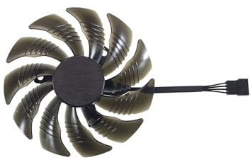 Ventilador de refrigeración de 88 mm T129215SU PLD09210S12HH, Compatible con Tarjetas gráficas Gigabyte, GeForce, GTX 1050 Ti, RX 480, 470 y GTX 1060 G1.(Counterclockwise Fan)
