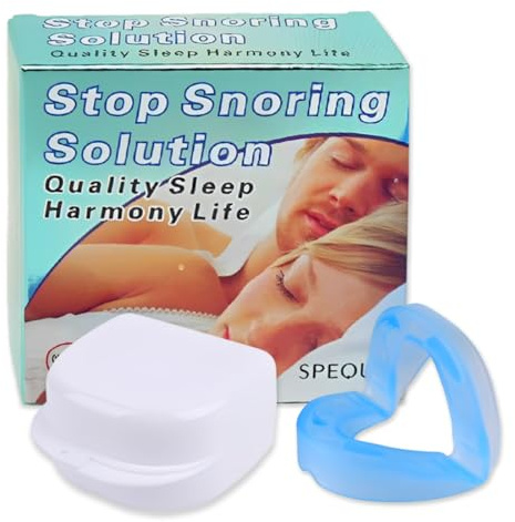 DOVBAN Dispositivos Anti Ronquidos Antirronquidos Para Dormir Material Pc+Eva Para Respiración Cómoda, Mejora El Relaciones