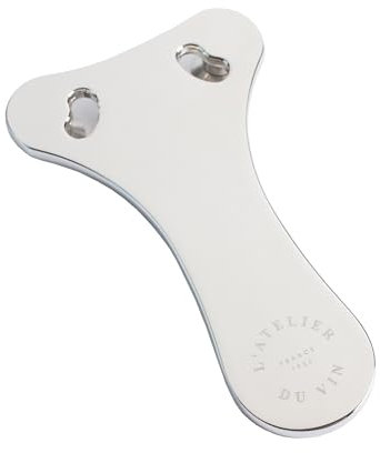 L'ATELIER DU VIN – Coupe-Capsule de bouteilles – Métal Chromé