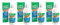Opti-Free Replenish Kontaktlinsenlösung, von Alcon, für weiche Linsen, 4 x 300 ml, 6 Monate Vorrat