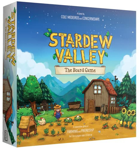 ConcernedApe LLC Stardew Valley: Das Brettspiel, Brettspiel, ab 14 Jahren, 1-4 Spieler, 45-200 Minuten Spieldauer - Englische Sprache