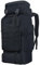 Lizbin 80L Camping Wanderrucksack, Militärischer taktischer Rucksack Molle Rucksack, extra großer Wanderrucksack, wasserabweisender Wander-Tagesrucksack, Outdoor-Sportrucksack (Schwarz)