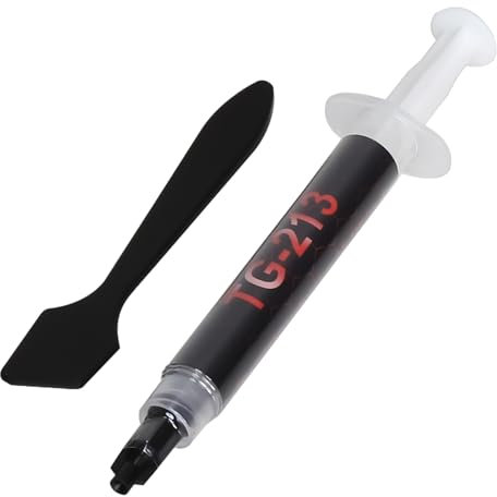 Itek Pasta Termica TG-213 - Siringa da 2g con spatola, Gray, Extreme Performance (13.4 W/mk)