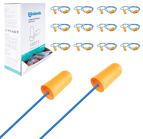 Ohrenstöpsel, 200 Paar ohrstöpsel - SNR 37dB, aus wiederverwendbar PU Material, weiche Ohrenstöpsel zum Schlafen, Schnarchen, Lernen, Reisen, Laute Geräusche