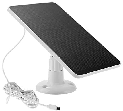 Caricabatterie for Celle solari da 10 W 5 V Micro USB di Ricarica Pannelli solari monocristallini Portatili IPX6 imformeabile for Piccolo Sistema di Illuminazione domesticasorveglianza Fotografica