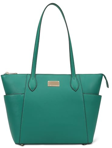 Paul Costelloe Genuine Leather Tote Bag for Women | Morava (Ultramarine green)