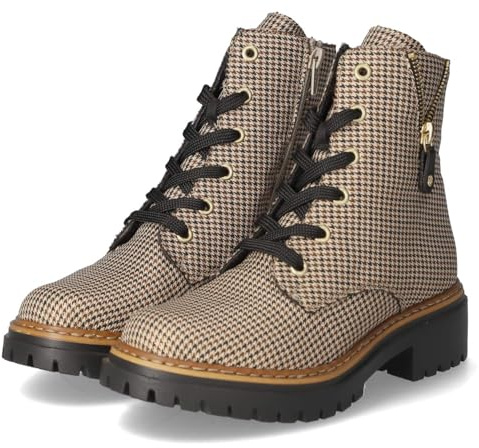 Rieker Damen 72617 Biker Boots, Beige, 40 EU