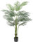 160cm Artificial Plants Palm Tree Indoor, 5.3FT Tall Fake Faux Areca Tropical Palm Tree,Large Artificial Plants Outdoor in Pot with Lifelike Leaves for Modern Home Living Room Office Decor