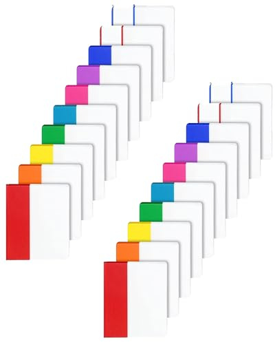 400PCS Sticky Index Tabs - Writable Page Marker Tabs - Repositionable PET Sticky Tabs - Colored Tabs for Books Files Notes Organization