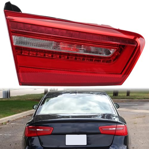 Bromslampa Röd vänster LED inre bakljus for Audi A6 C7 Sedan 2010-2015(Left Passenger Side)