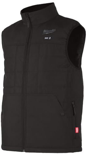 Milwaukee Gilet termico da uomo M12HPVBL2-0(M) nero, senza batteria/caricatore