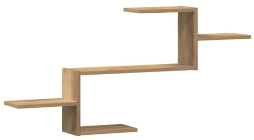 vidaXL Étagère Murale chêne Artisanal 104x15x49 cm Bois d'ingénierie