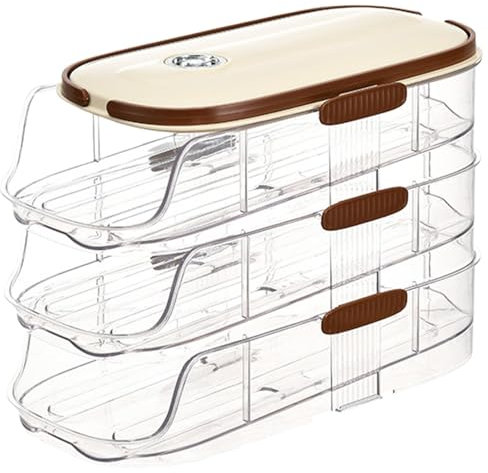 Erogatore di uova per frigorifero griglia per uova - Organizer per uova per frigorifero | multifunzionale per uova organizzatore rotanti per frigorifero cucina armadio