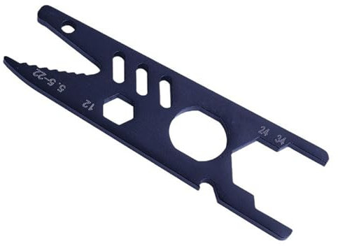 uikios Chiave aperta a doppia estremità adatta per varie esigenze di riparazione, realizzata in acciaio legato ad alta resistenza, uso domestico professionale