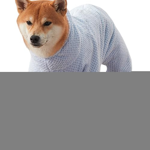 Hundbadrock absorberande hundhanddukar - snabbtorkande handduk - mjuk och dusch och badtillbehör bekväm passform