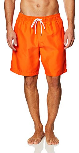 Amazon Essentials Homme Short de Bain de 23cm avec Doublure en Maille, Poches, Fermeture à Cordon