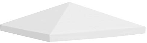 Festnight Pavillondach 3 x 3 m | Ersatzdach mit PVC-Beschichtung | Wasserdicht Pavillonabdeckung 310 g/m? | für Pavillon Faltpavillon Gartenpavillon Festzelt