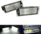 RZG 2x LED Kennzeichenbeleuchtung weiß Canbus für Movano B Vivaro X82 NV300 NV400 Talento MB Citan 415 Fortwo Forfour 453
