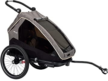 XLC Kids Cycling Trailer - Mono S - Grey