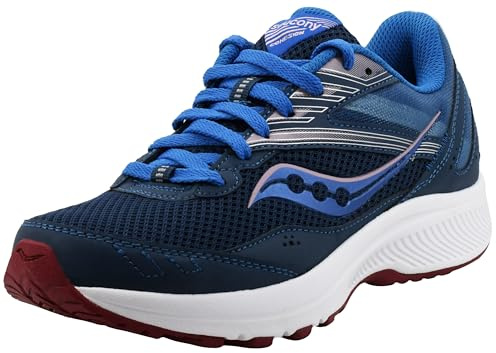 Saucony Women's Cohesion 15 Running Shoe, Navy, 6.5 UK