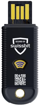 Swissbit iShield Key Pro MFA Sicherheitsschlüssel USB-A, NFC (FIDO U2F, FIDO2, HOTP, TOTP, PIV)
