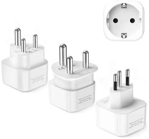 LENCENT typ D, M och N kombireseadapter | Travel Adapter för Sydafrika reseuttag uttag nätadapter adapter strömadapter strömadapter södra Afrika