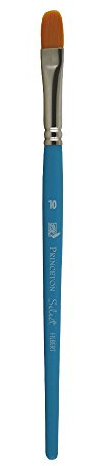 Princeton Select Artiste, Series 3750, Paint Brush for Acrylic, Watercolor and Oil, Filbert, 10