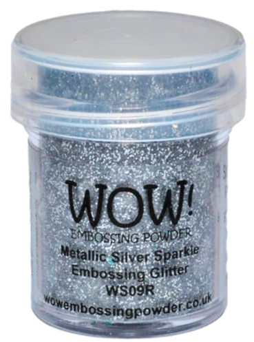 Wow Embossing Powder 15ml, Metallic Silver Sparkle