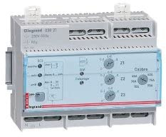 Legrand 003821 Gestionnaire Modulaire pour Chauffage Électrique Fil Pilote pour 3 Zones, 6 Modules