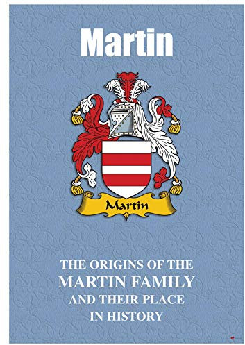 I LUV LTD Martin Anglais Nom de Famille Livret D'histoire avec de Brefs Faits Historiques