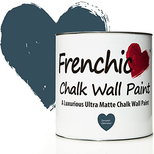 Frenchic Smooth Operator Chalk Wall Paint, For Interior Walls & Ceilings, Ultra Matte, Washable & Scrubbable (2.5L)