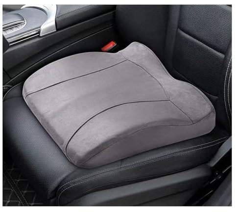 Dunki W Auto-Sitzerhöhung, Memory-Schaum-Sitzschutz, Waschbarer Bezug for Kurze Personen, Polstermatten Y (Color : D)