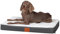 KYG Orthopädisches Hundebett Grosse Hunde Hundekissen Waschbar Hundematte für mittelgroße, kleine Hunde Flauschig Hundematratze, M, 76x50x7.5cm