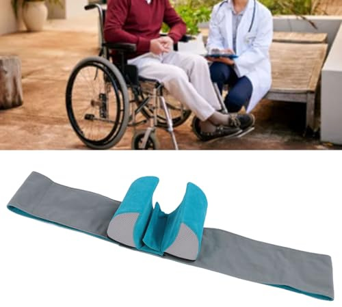 ZJchao Cuscino Poggiatesta Regolabile per Sedia a Rotelle Supporto Laterale per Protezioni Laterali per Sedia a Rotelle, Cuscini di Supporto per Testa, Collo e Vita, Fodera Facilmente