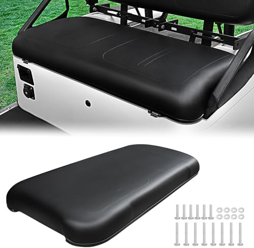 HEOHOU Golf Cart Front Seat Bottom Replacement Cushion Assembly for EZGO TXT Medalist 1994-2013 Models,Black