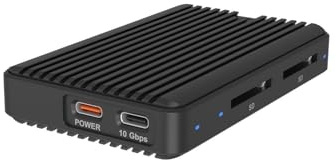 ICY BOX IB-CR602M-C31 M.2 Boîtier SSD avec lecteur de cartes