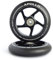 Apollo Stunt Scooter Ersatzräderset Pro Wheels - ABEC9 Kugellager, Roller Rad Ersatz-Räder passend Stunt-Scooter