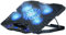 TopMate C5 Laptop Cooling Pad Gaming Notebook Cooler, Laptop Fan Cooling Stand Adjustable Height with 5 Quiet Fans Blue LED Light, Computer Chill Mat with LCD Controller, for 10-15.6 Inch Laptops