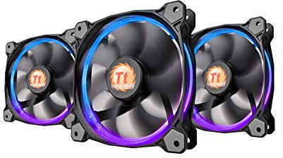 Thermaltake Ventilateur de boîtier CL-F042-PL12SW-B