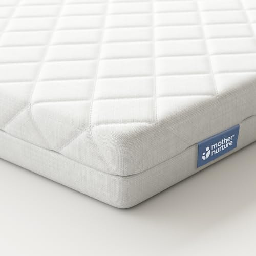 Mother Nurture Classic Mattress-Fits a Next to Me Crib, White, Size-83 x 50 x 4cm