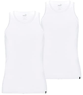 PUMA Herren Vest Tee-shirt, Weiß, M EU