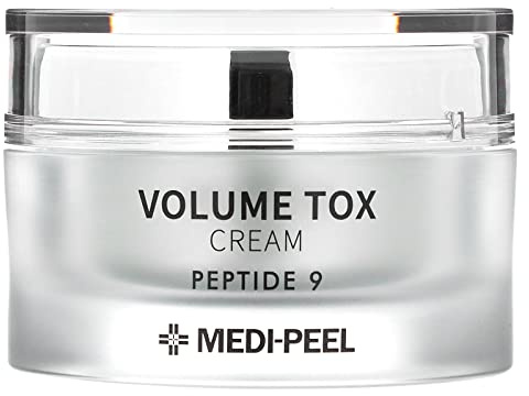 Medi-Peel Peptide 9, Volume Tox Cream, 1.76 oz (50 g), Anti-wrinkle cream, Collagen, Hyaluronic acid, Moisturizing Cream, Enhance Elasticity, Anti-aging, Volumize Skin, Korean skincare