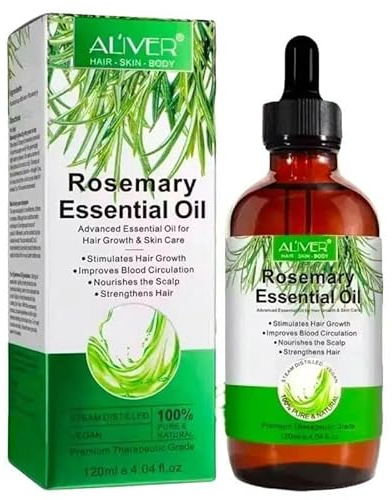 Rosemary Essential Oil for Hair Growth & Skin Care 100% Natural 120ml