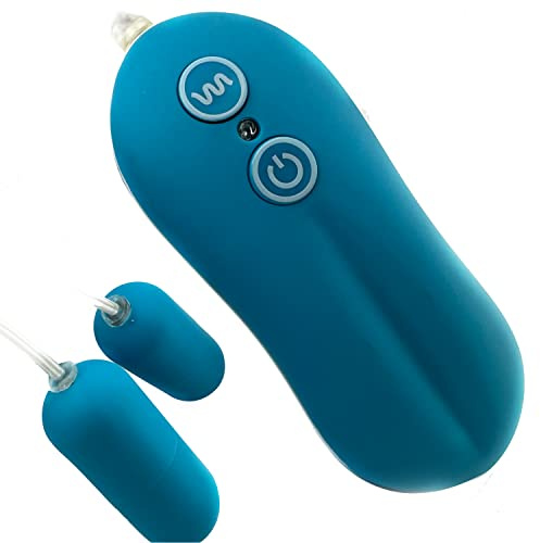 Set da 2 Bullet Vibratori Mini Vibro Uovo Vibratore 4cm × Ø2cm 20 modalità di vibrazione silenziose e potenti uova vibranti discrete per stimolazione del clitoride e punto G portatili & USB M14-2