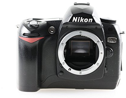 Nikon D-70 digital spegelreflexkamera (6,1 megapixel) endast skal