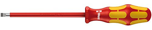 Wera 006121 Kraftform 160 VDE Insulated Screwdriver Slotted Tip 5.5mm /200mm