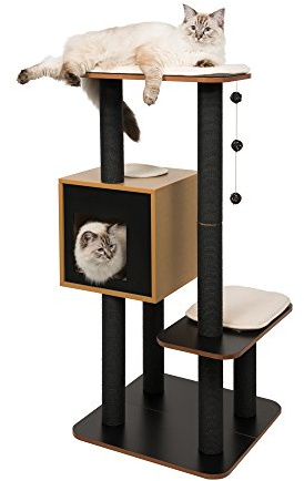 Vesper 52046 Mobile per Gatti V-High Base, Nero